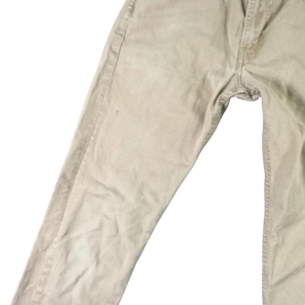 Levi's 511 Slim Fit Beige Pants 31x30 Neutral Minimalist‎ Street Style Denim